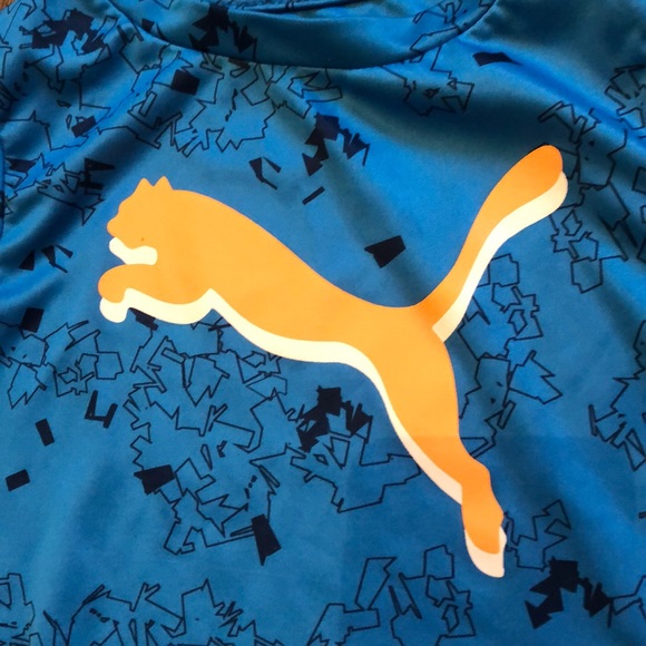 Blue puma shirt 2T - Picture 3 of 4